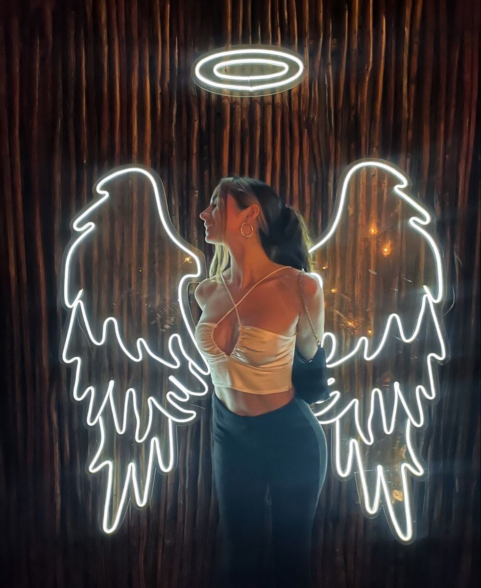 Foto zona üçün neon nümunəsi N-146