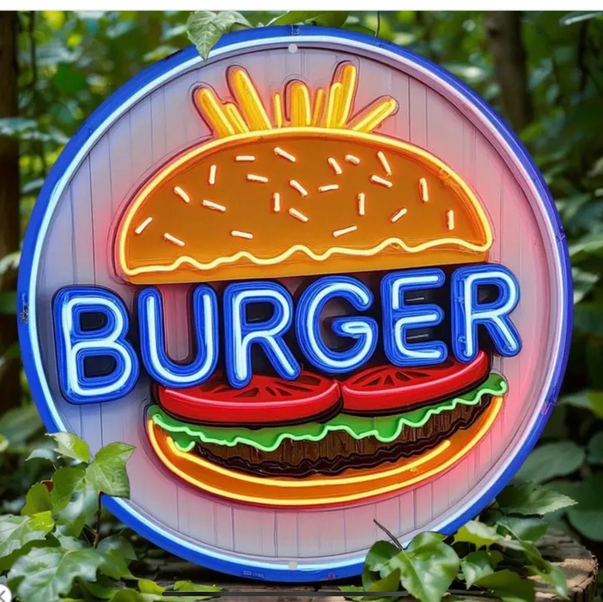 Restoran üçün neon nümunəsi N-002