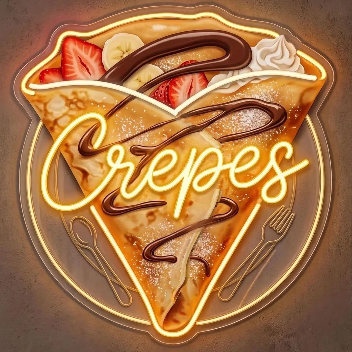 Restoran üçün neon nümunəsi N-003