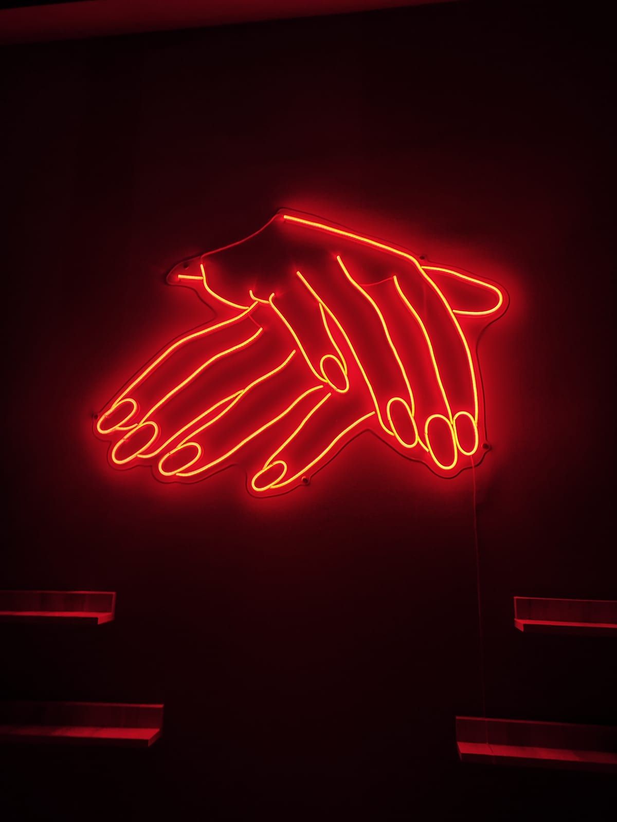 Gözəllik salonu üçün neon nümunəsi N-036