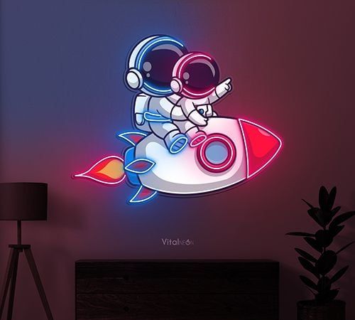 Uşaq otağı üçün neon nümunəsi N-092