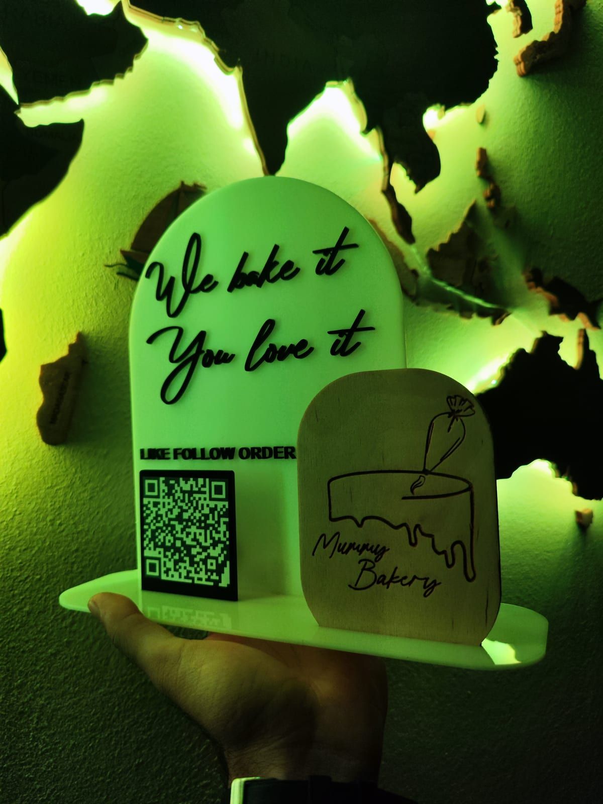Mağaza üçün neon nümunəsi N-048
