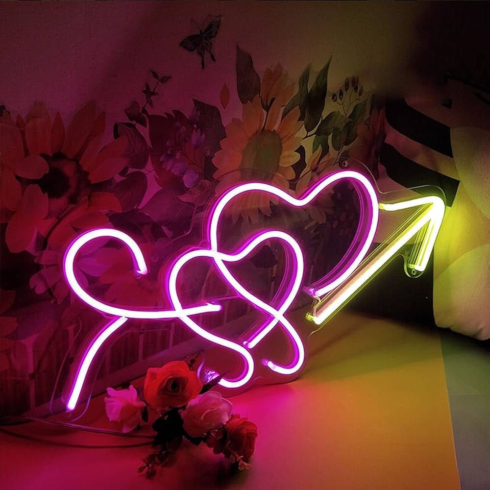 Toy və nişan üçün neon nümunəsi N-117
