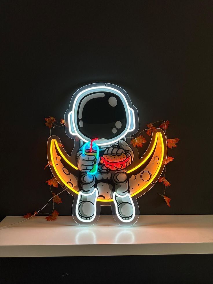 Uşaq otağı üçün neon nümunəsi N-095