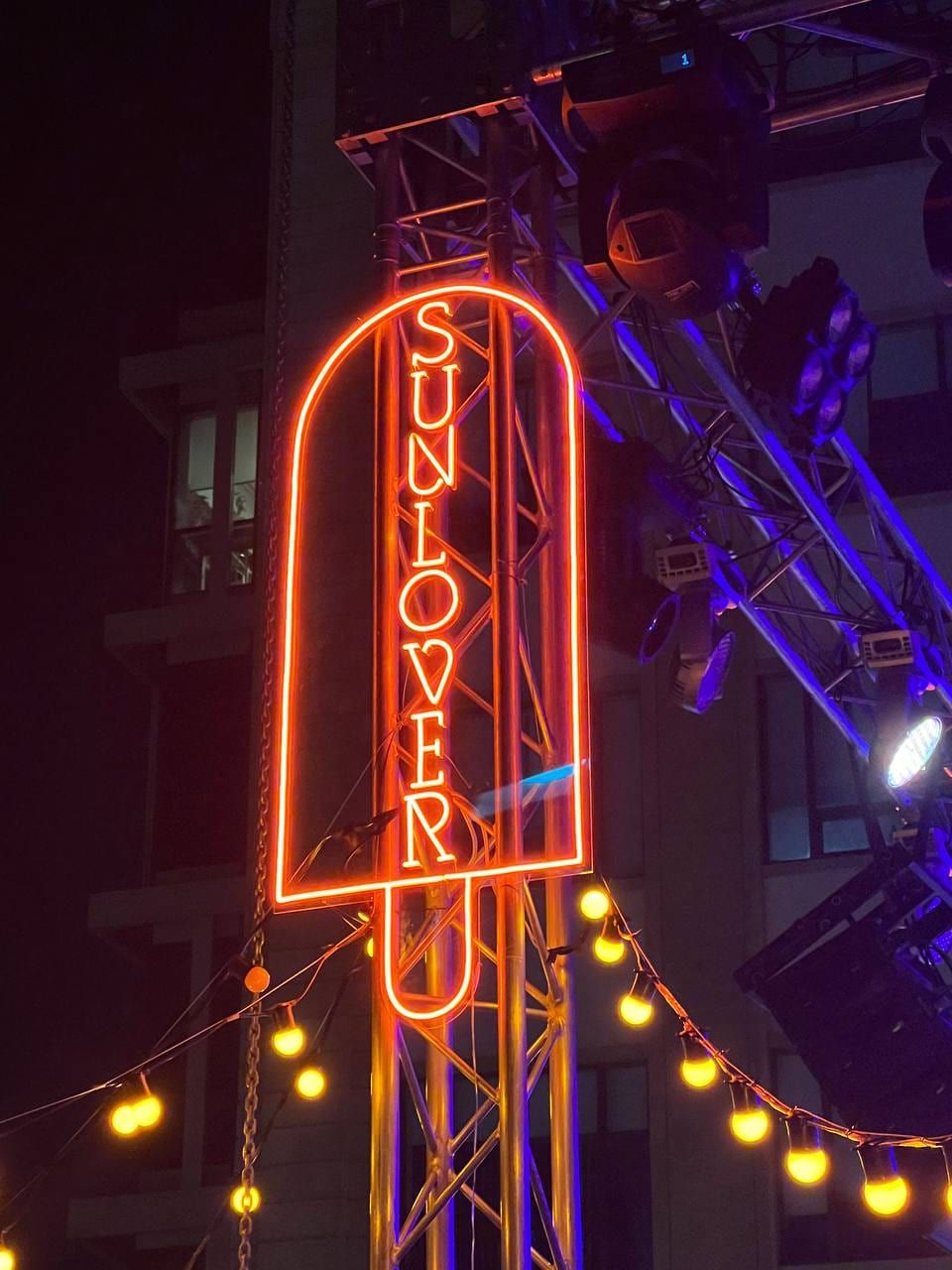 Foto zona üçün neon nümunəsi N-155
