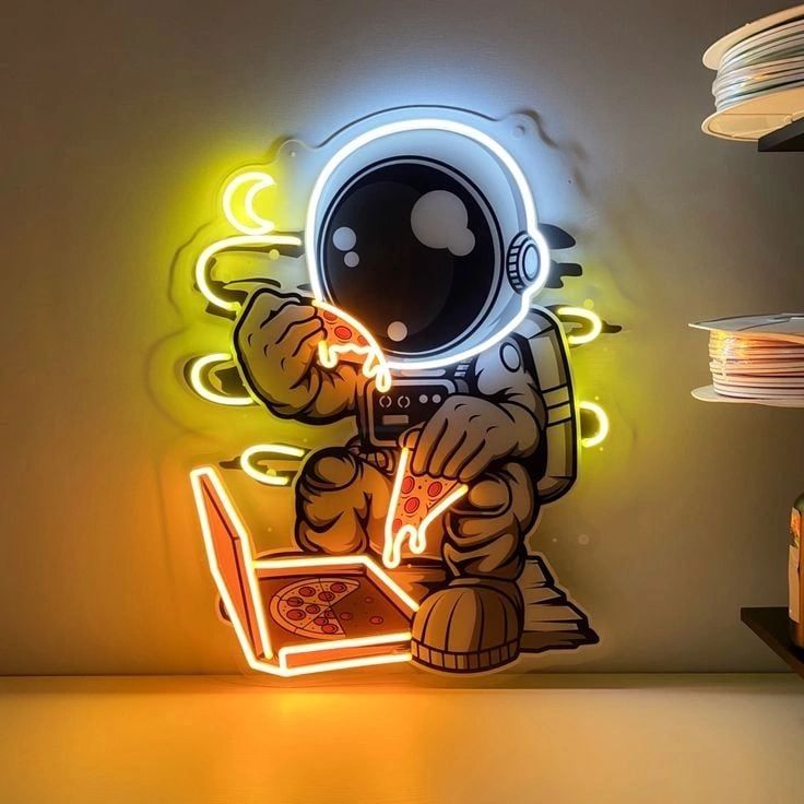Uşaq otağı üçün neon nümunəsi N-103