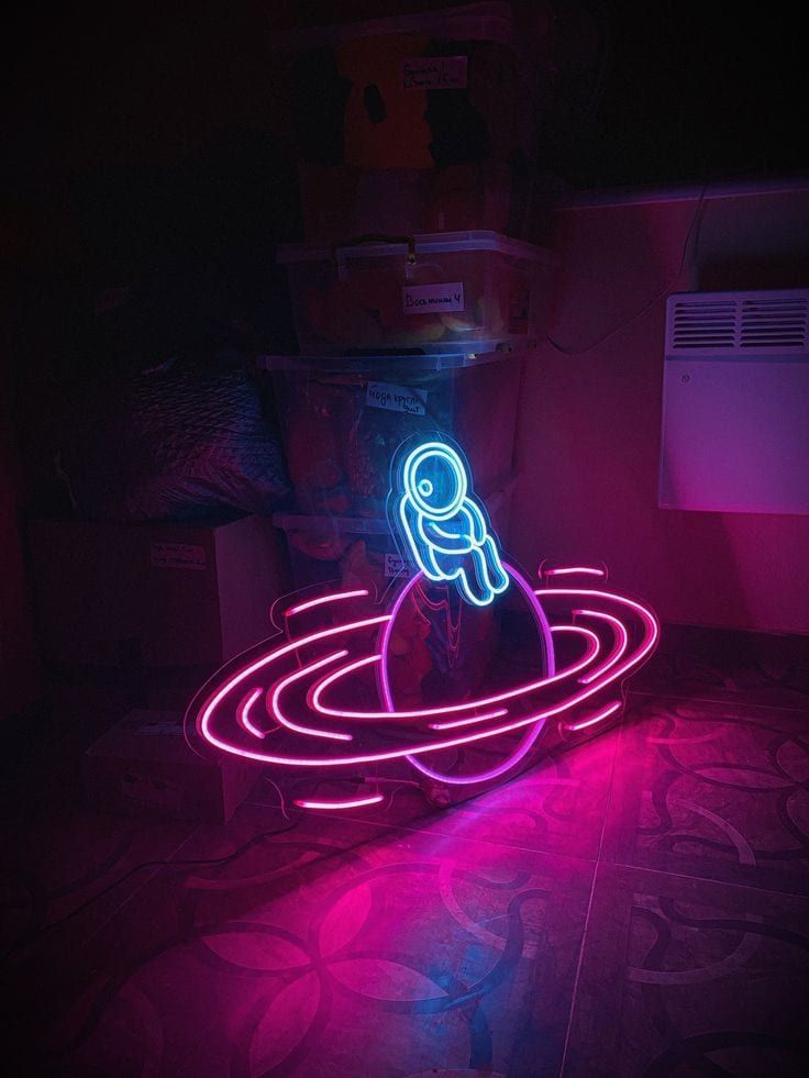 Uşaq otağı üçün neon nümunəsi N-108